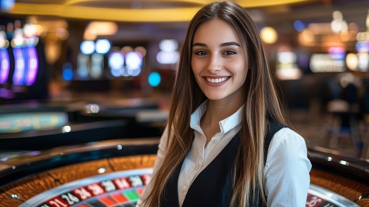 Responsible gaming interface showing limit settings and self-control tools for baccarat players